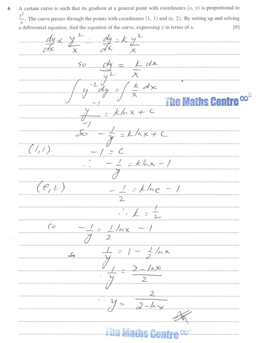 maths a level coursework